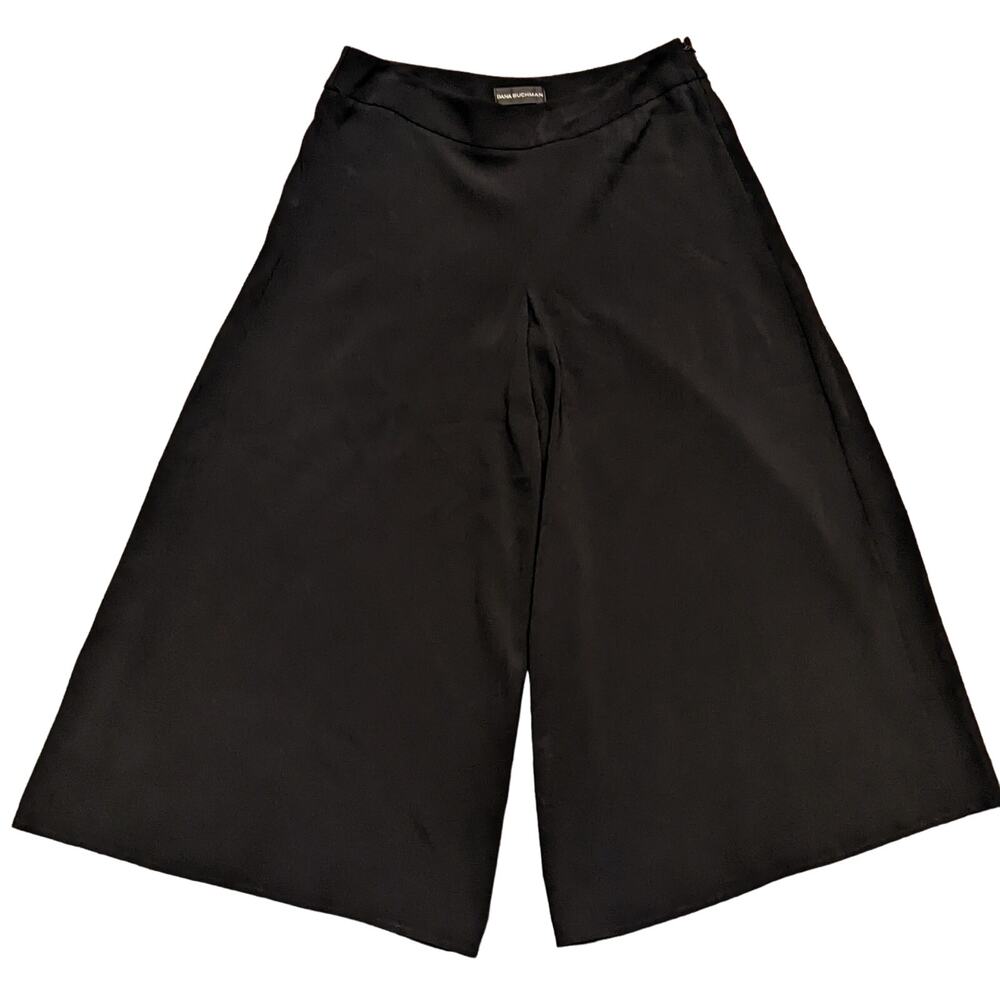 Dana Buchman Black Skirt Pull On With Zipper on the Side Womens Size 10